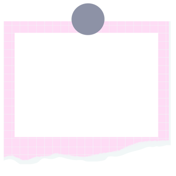photo frames with color sticky note png