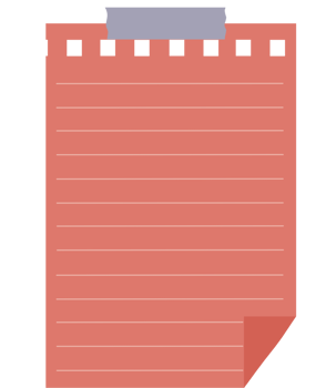 sticky note illustrations png