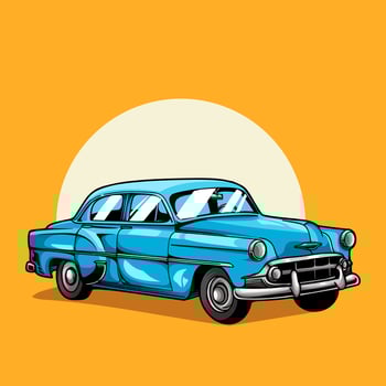 THE MOST WANTED ANTIQUE CARS vector