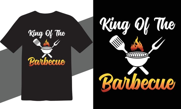 Pro Best BBQ Vector T shirt Design