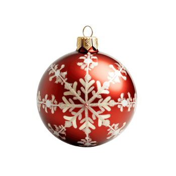 Christmas Ball Isolated. Illustration png