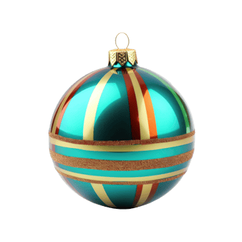 Christmas Ball Isolated. Illustration png