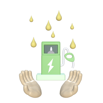 3D icon energy elements minimal new png