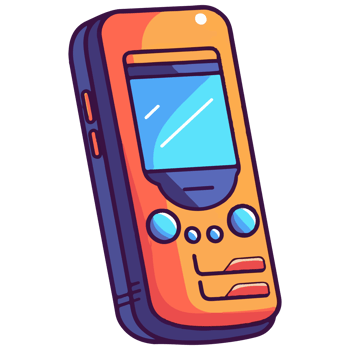 cute handphone icon png