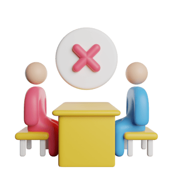 Fired Woker Communication png