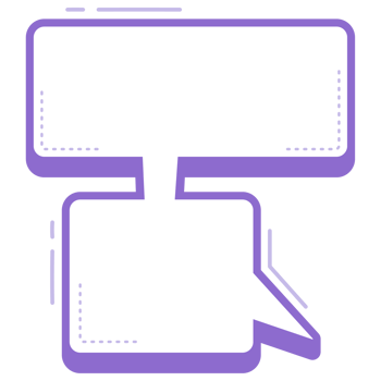 pop-up bubble with text space color full style for design and decoration. png