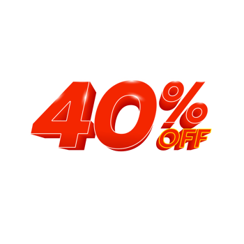 Percent discount sale png