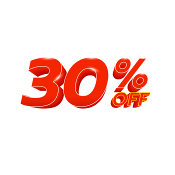 Percent discount sale png