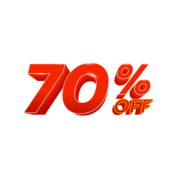 Percent discount sale png
