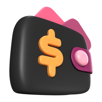 E Wallet 3D Illustration Icon png