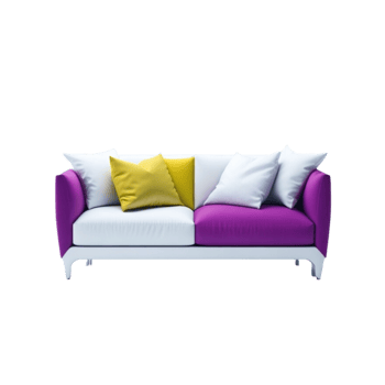 Modern and Stylish Sofa, Home Interior furniture, stylish sofa furniture isolated png