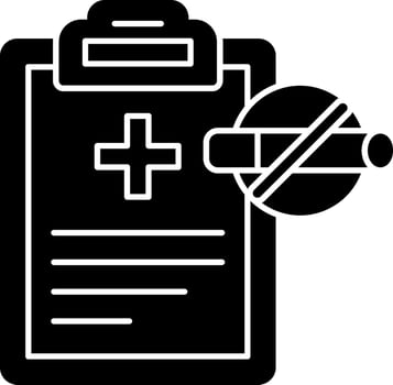 Medical report Vector Icon Design