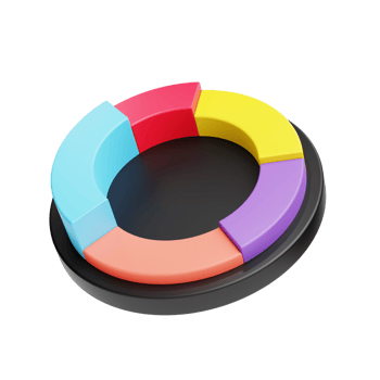 3d Circle Diagram Icon png