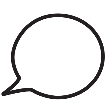 blank paper speech bubble. png