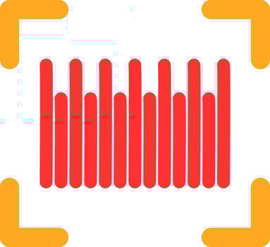 Barcode Vector Icon Design