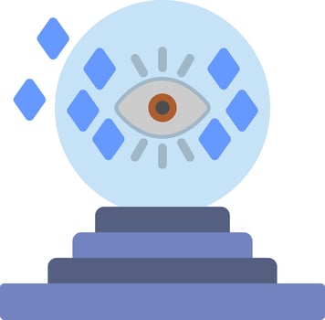 Fortune teller Vector Icon Design