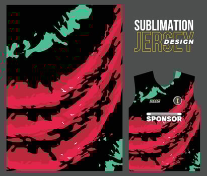 Tshirt Jersey Print Racing Sport vector