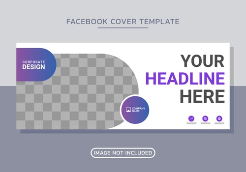 cover and web banner template vector