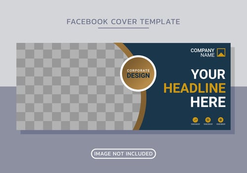 cover and web banner template vector