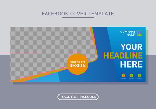cover and web banner template vector