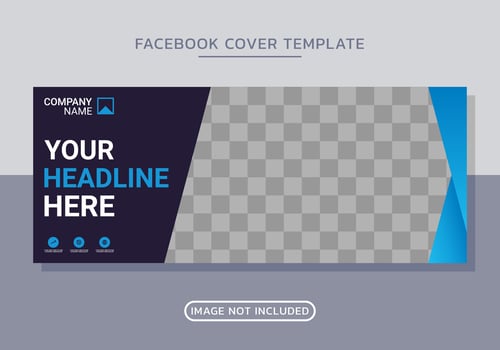 cover and web banner template vector