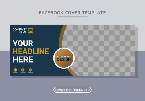 cover and web banner template vector