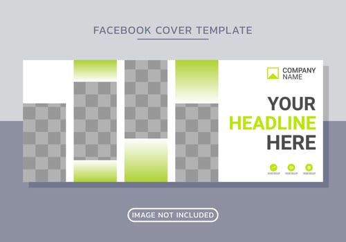 cover and web banner template vector