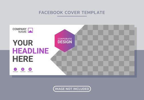 cover and web banner template vector