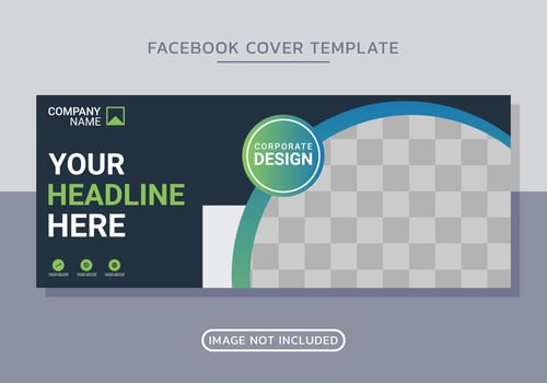cover and web banner template vector
