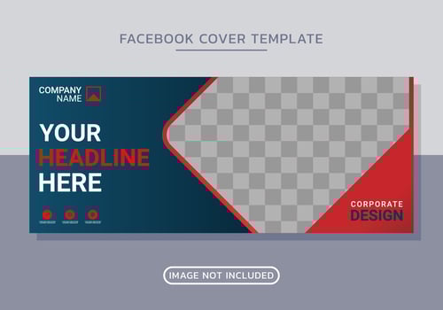 cover and web banner template vector