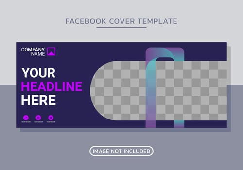 cover and web banner template vector