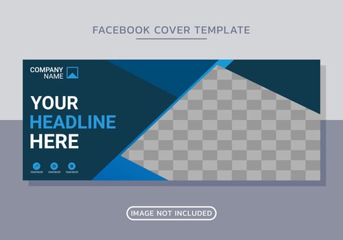 cover and web banner template vector