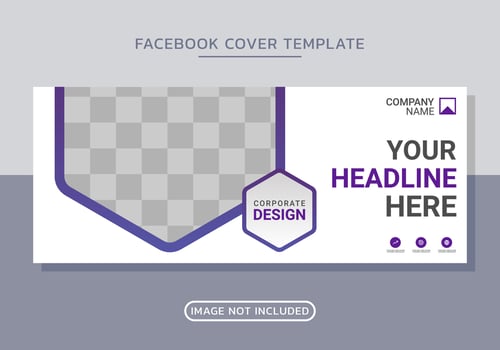 cover and web banner template vector