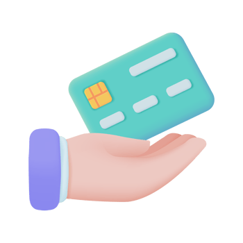 Hand holding a phone. online payment by credit card cashless society Scan QR code to pay online. 3D illustration. png