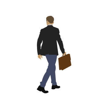 man office walking png
