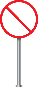 Red restricted sign. Road and traffic direction signs. Red stop signal road sign. Highway direction signs. png