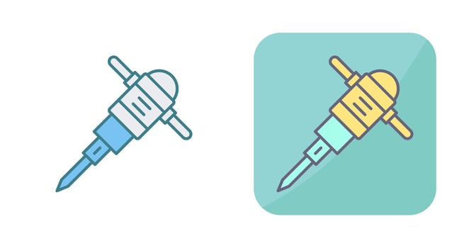 Drilling Machine Vector Icon