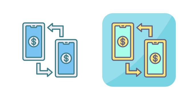 Transaction Vector Icon