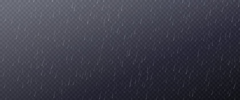 Vector rain effect and drop water texture weather