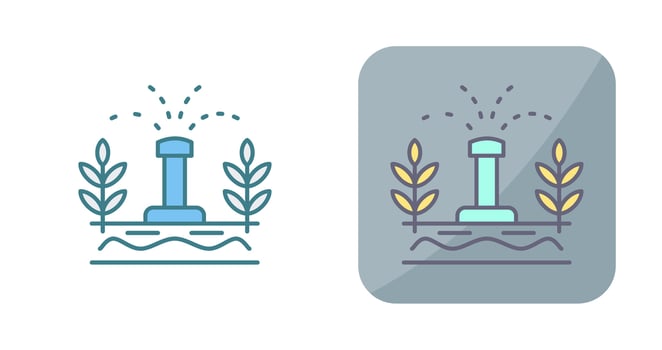 Sprinkler Vector Icon
