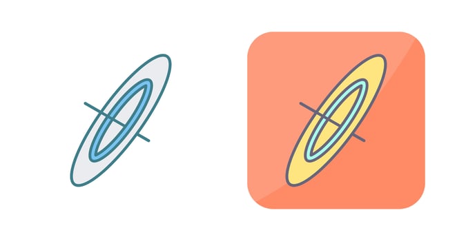 Black Hole Vector Icon