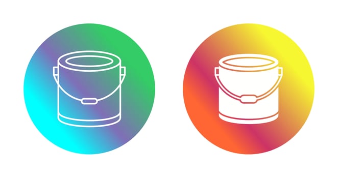 Paint Bucket Vector Icon