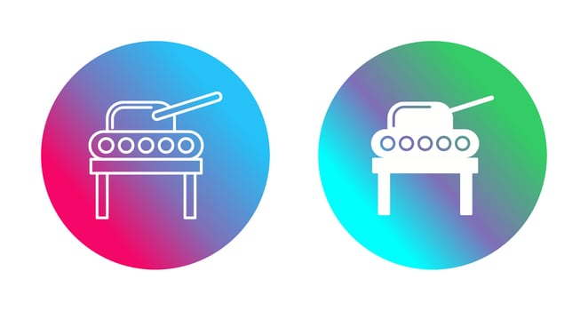 Tank Exhibit Vector Icon