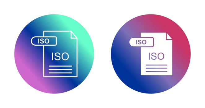 ISO Vector Icon