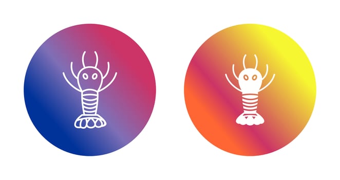 Lobster Vector Icon