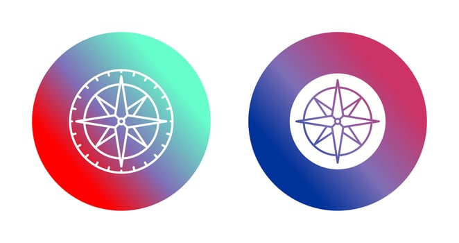 Compass Vector Icon