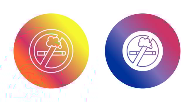 No Smoking Vector Icon