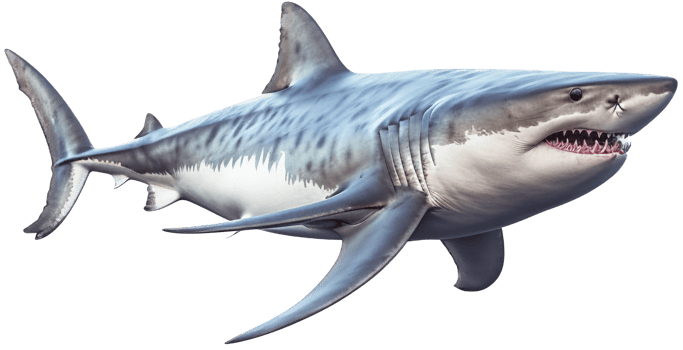 Shark with . png
