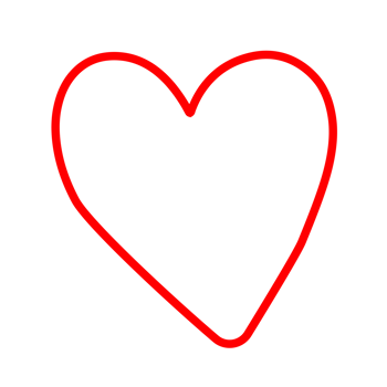 red heart ornament png