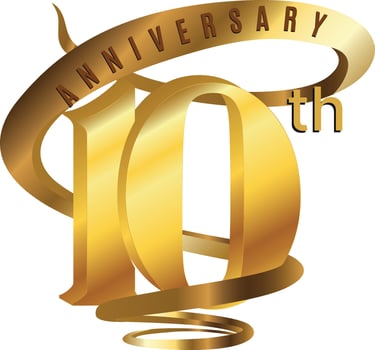 year anniversary design elements modern 3d luxury vector